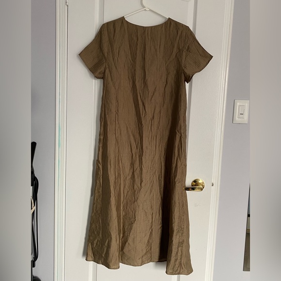 Oak + Fort textured t-shirt dress - Picture 4 of 7